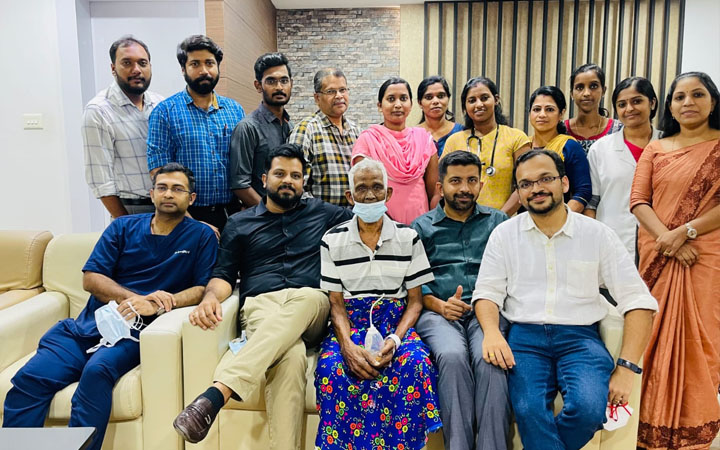 Robotic Gastrectomy Surgery for stomach cancer was successfully performed at Daya General Hospital for the first time in Thrissur, Kerala
