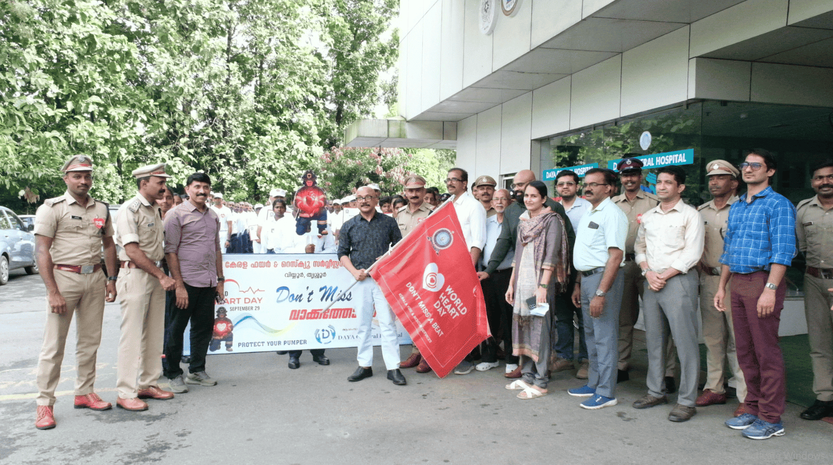Kerala Fire & Rescue Services Academy Walkathon